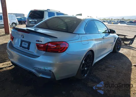 2018 BMW M4 from USA, damaged, VIN WBS4Z9C50JED22690